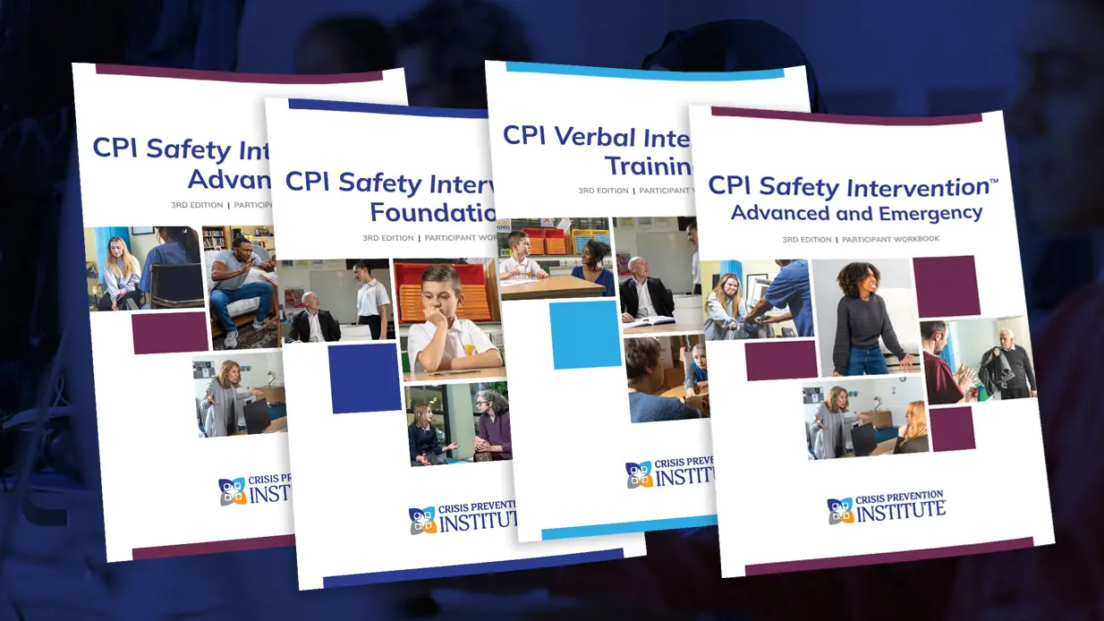 Training book covers for CPI programmes