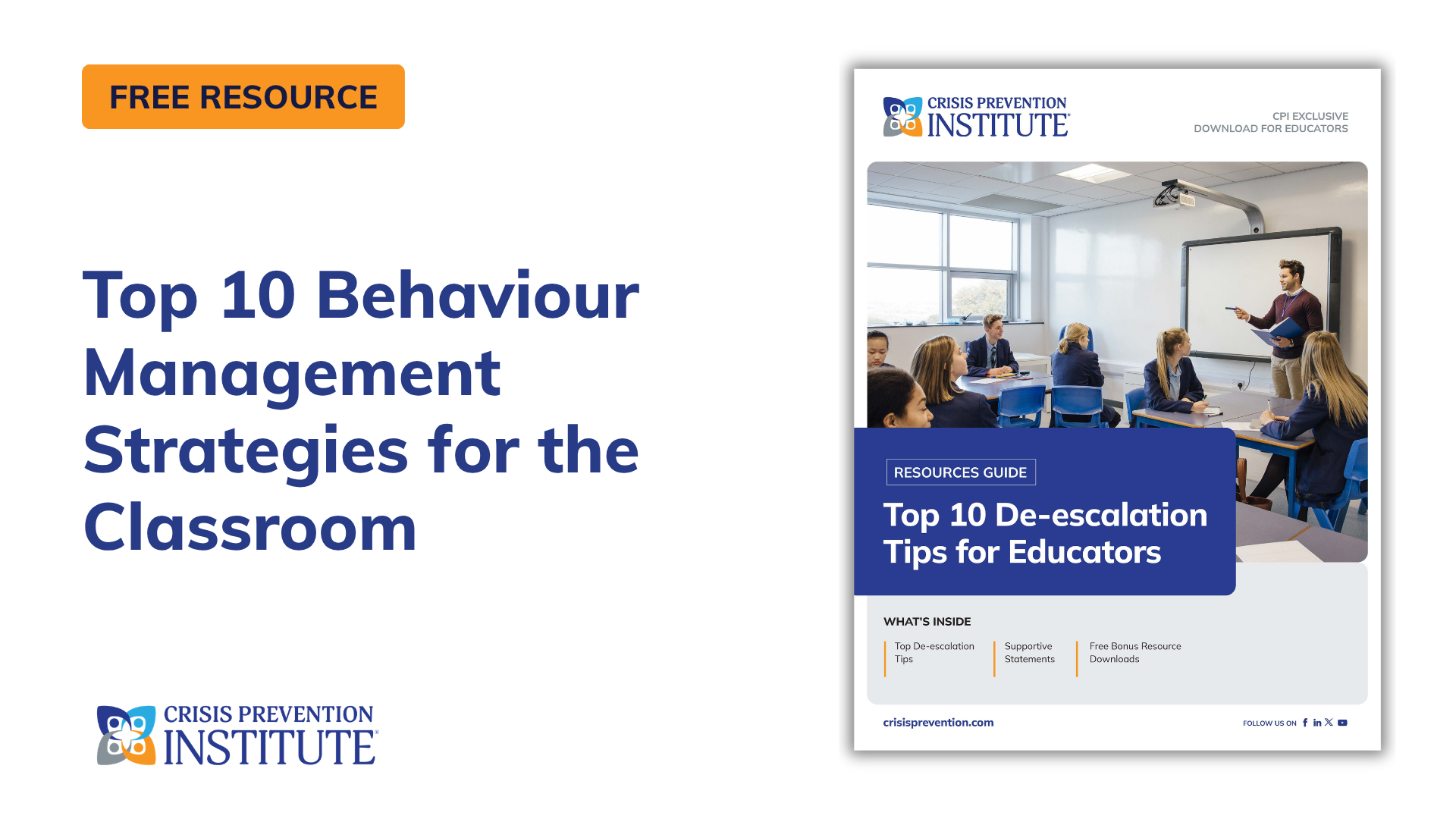 Top 10 Behaviour Management Strategies for the Classroom | Crisis ...