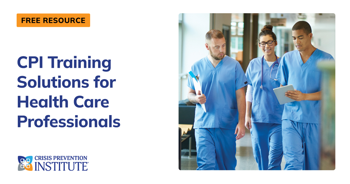 CPI’s Health and Social Care Training Solutions | Crisis Prevention ...