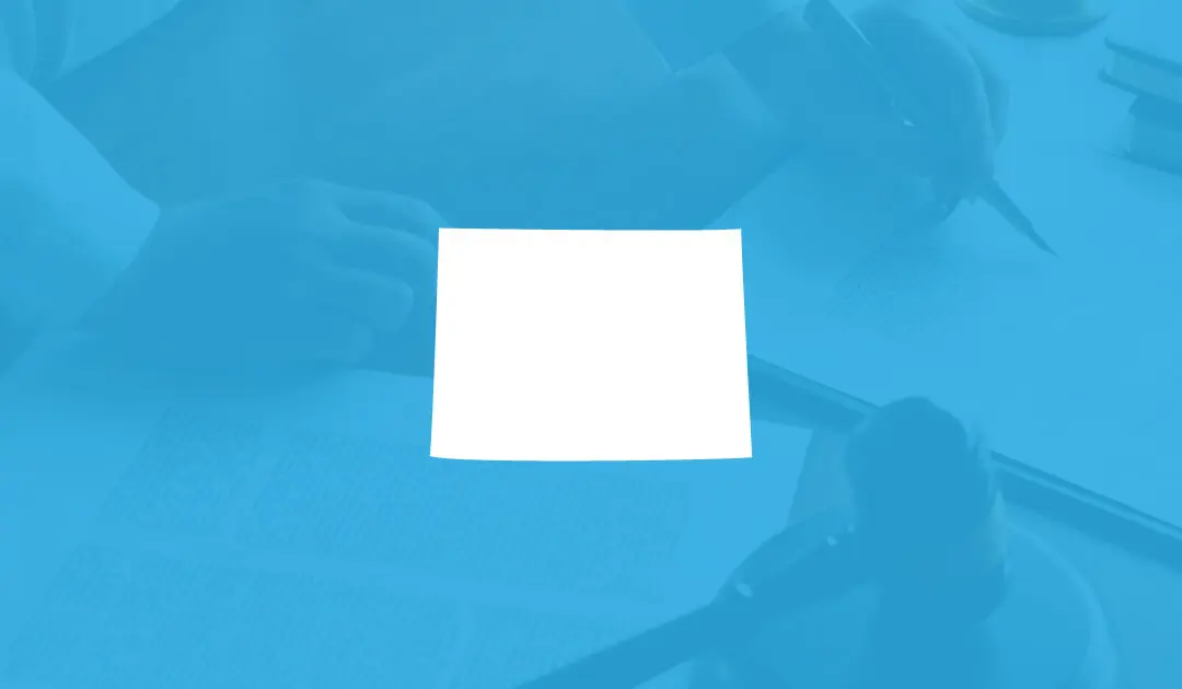 Wyoming state image cyan background
