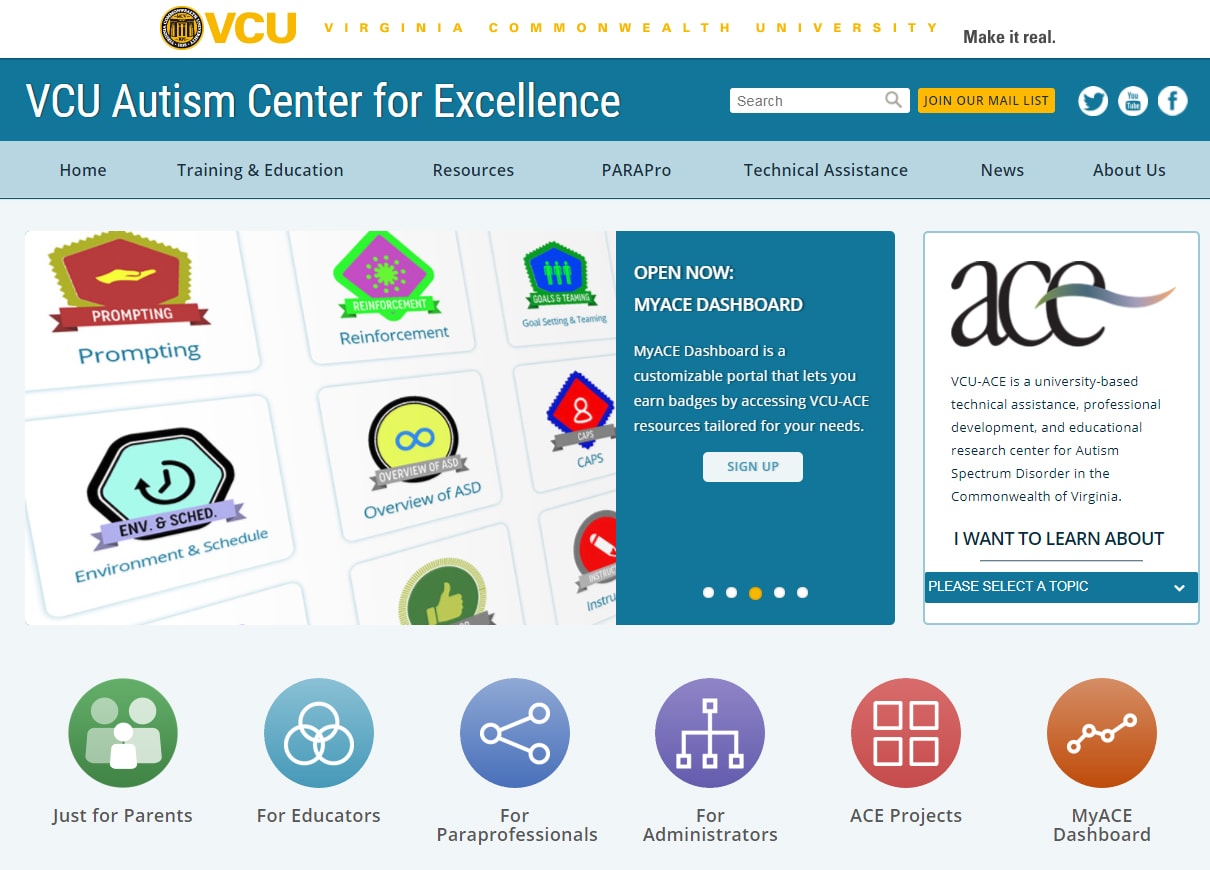 VCU Autism Center for Excellence