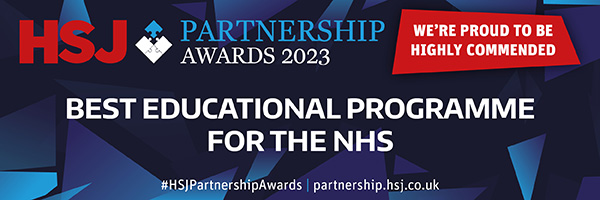 HSJ Partnership Awards 2023 Best Educational Programme